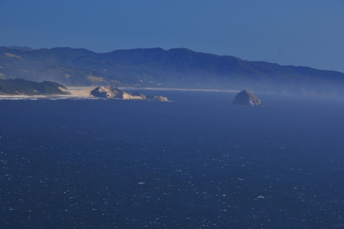 The view from the top of Cape Lookout